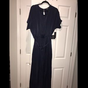 Lulus NWT Blue Jumper with Belt